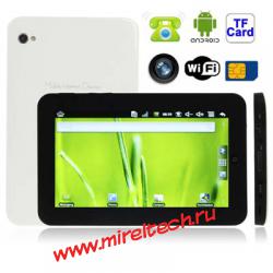 HSD-7016W 7.0 inch Touch Screen Android 2.2 aPad Style Mobile Phone Function Tab